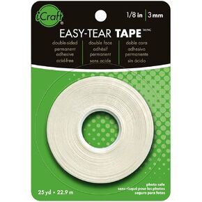 iCraft Easy-Tear Double-Sided Adhesive Tape, 1/2" x 25 Yards in Kuwait