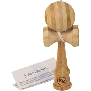 Kotaro Pro Bamboo Kendama Toy with Extra String in Saudi Arabia