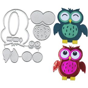 Metal Birds Die Cuts Elegantly Feathered Birds Cutting Dies Embossing Stencils Template Mould for Card Making Decoration and DIY Scrapbooking Album