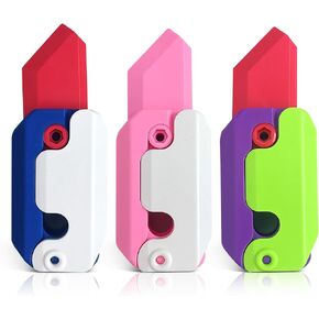 3Pcs Fidget Toys, 3D Printed Gravity Sensory Toys for Kids Adults, Small Carrot Fidget Toy, Anxiety Stress Relief Toy for ADHD, ADD and Autism, Best Party Favors for Kids Goodie Bags in Kuwait