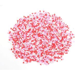 Sowaka 50g Resin Slime Fake Sprinkles Flatback Multi Color Round Tiny Clay Decoration for Charm Filler Fake Candy Chocolate Cupcake Cake Dessert Décor Art Particle (Round)