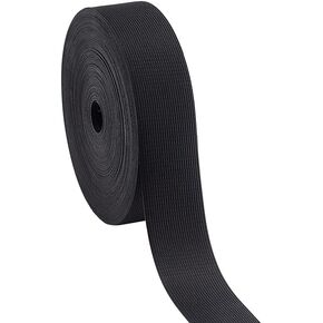 AHANDMAKER Black Flat TPU Cloth Heat Sealing Tape, 0.79Inch 45.9Ft Waterproof Iron-On Seam Sealing Fabric Fusing Adhesive Repair Tape DIY Fix Fabric Outdoor Jacket Gear Clothing