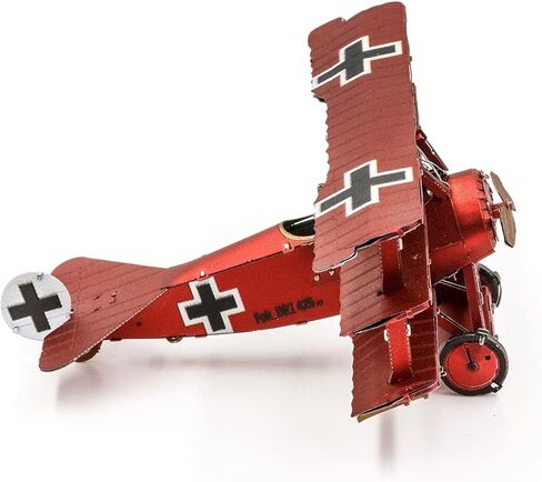 Metal Earth Fascinations Fokker Dr. I Triplane 3D Metal Model Kit Bundle with Tweezers in Saudi Arabia