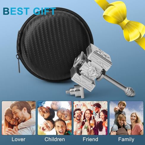 Generic Paladin Hammer Fidget Hand Spinner هدية للأطفال البالغين، لعبة تخفيف الإصبع الدورانية القابلة للتحويل ADHD مصنوعة من المعدن مع ألعاب مكتب تحمل فولاذية عالية السرعة ومنخفضة الضوضاء، فضي in Kuwait