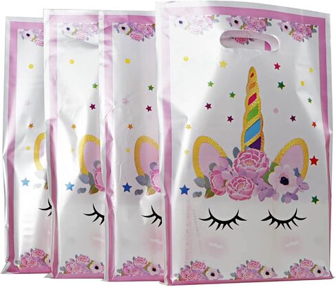 SoFire 30 PCS Unicorn Party Bags Gift Bags for Unicorn Birthday Party Supplies in Kuwait