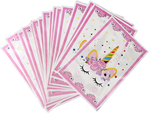 SoFire 30 PCS Unicorn Party Bags Gift Bags for Unicorn Birthday Party Supplies in Kuwait
