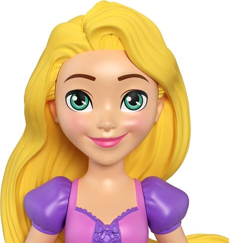 Mattel Disney Princess Toys, Rapunzel Posable Small Doll and Maximus Horse Inspired by the Disney Movie Tangled, Gifts for Kids in Saudi Arabia
