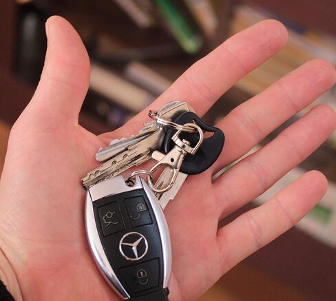 DolyaCrystal 1inch Key Ring with Snap Hook, Ring Keychain for Car, Home and Needlework (10 Pack) in Saudi Arabia