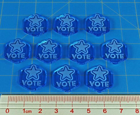 LITKO Gaslands Miniatures Game Tokens | Vote | Hazard | Ammo | (Vote Tokens) in Saudi Arabia