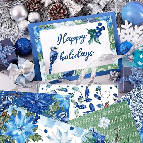 Parrtty Hurrican Christmas Plaid Origami Papers Double Sided (Christmas md7) in Saudi Arabia