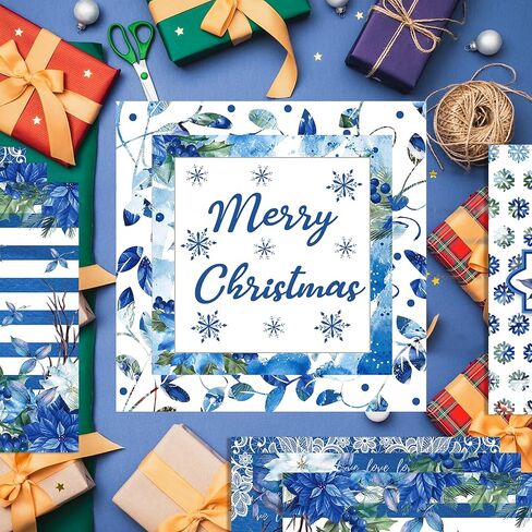Parrtty Hurrican Christmas Plaid Origami Papers Double Sided (Christmas md7) in Saudi Arabia
