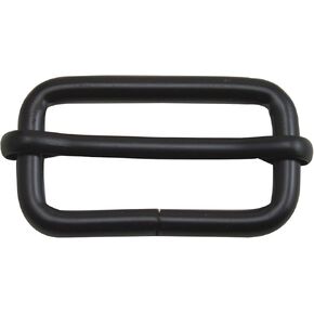 Wuuycoky 1.25" Inner Length Metal Filament Sliding Bar Tri-Glides Wire-Formed Roller Pin Buckles Slider Color Optional
