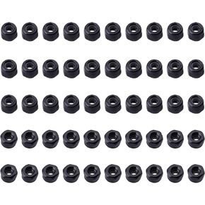 Hobbyfire 50Pcs M2 Lock Nuts for SCX24 Wheels JLU AXI00002 C10 AXI00001 Bronco C10 AXI00001 AXI00005 Gladiator AXI00006 AXI90081 Axial 1/24 RC Crawler Car in Kuwait