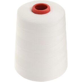 Othmro Polyester Sewing Thread 40S Serger Machine Thread 8000 Yards Each Spools Embroidery Thread Connecting Serger Thread for DIY Sewing Machine and Hand Repair Works White in Saudi Arabia