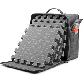 Blocking Mats for Knitting[9-Pack], Extra Thick Blocking Boards with Grids for Crochet Projects or Needlepoint, Knitting Mats with 100 T-pins and Non-Oven Storage Bag Pack of 9