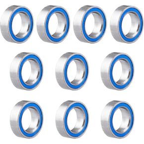 High Performance Professional RC Ball Bearings 10pcs for Traxxas Arrma Axial HPI Team Associated Losi Redcat Racing RC Cars Trucks Models (10x15x4mm)