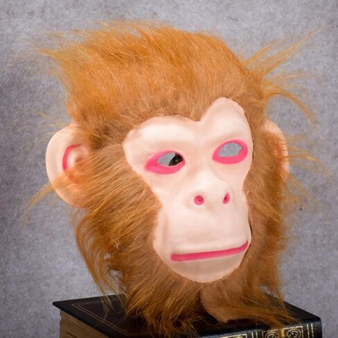 اباودم قناع راس قرد 3 قطع قناع هالوين مخيف للهالوين قناع مرعب ازياء تنكرية اقنعة مخيفة in Kuwait