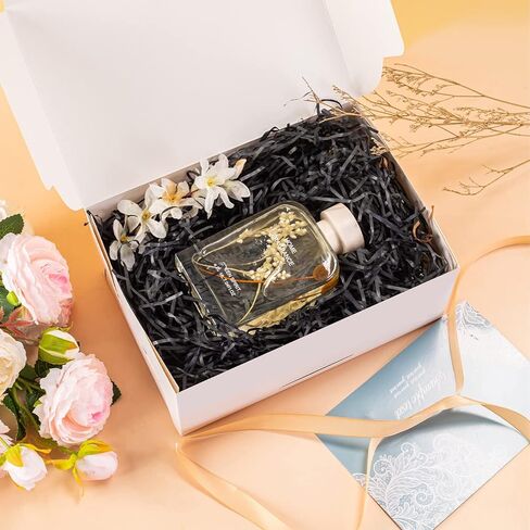 12 علبة هدايا من ولوساكسي مقاس 9.5 × 6.6 × 4 انش (لون ابيض) in Kuwait