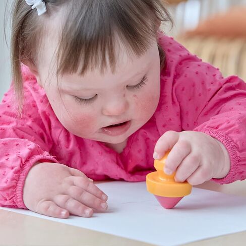 READY 2 LEARN Easy Grip Crayons for Toddlers, 6 Colors, Non-Toxic in Kuwait