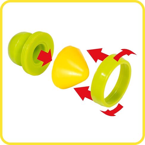 READY 2 LEARN Easy Grip Crayons Refills - 6 Colors - Ages 18m+ - Non-Toxic Toddler Crayons - Handles Sold Separately in Saudi Arabia