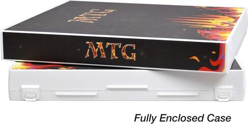 حافظة بطاقات UniKeep للعبة Magic The Gathering مع 25 صفحة من بطاقات اللعب - تحمل ما يصل إلى 450 بطاقة MTG (النرد) in Kuwait