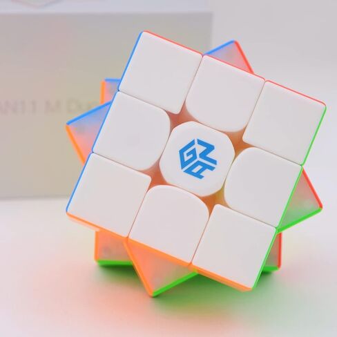 Bukefuno GAN 11 Air 3x3 Magic Speed Cube Puzzle Magic GAN11 Air 3x3 Cube Toy Frosted Surface (No Magnets) in Saudi Arabia