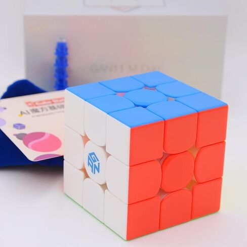 Bukefuno GAN 11 Air 3x3 Magic Speed Cube Puzzle Magic GAN11 Air 3x3 Cube Toy Frosted Surface (No Magnets) in Saudi Arabia