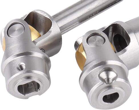 Hobbypark Drive Shafts Steel Metal for TRX4M 1/18 RC Crawler Upgrades Front Rear Center Shaft 2 Pieces in Saudi Arabia