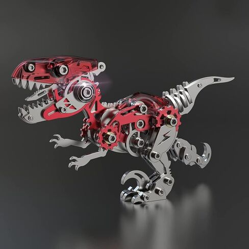 Colorful 3D Metal Puzzles for Adults Scorpion Metal Model Kits, DIY Building Toy 3D Metal Scorpion Model with Tool, Stainless Steel Desktop Toy Gifts for Adults(Blue) in Saudi Arabia