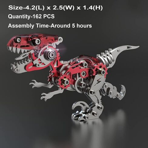 Colorful 3D Metal Puzzles for Adults Scorpion Metal Model Kits, DIY Building Toy 3D Metal Scorpion Model with Tool, Stainless Steel Desktop Toy Gifts for Adults(Blue) in Saudi Arabia