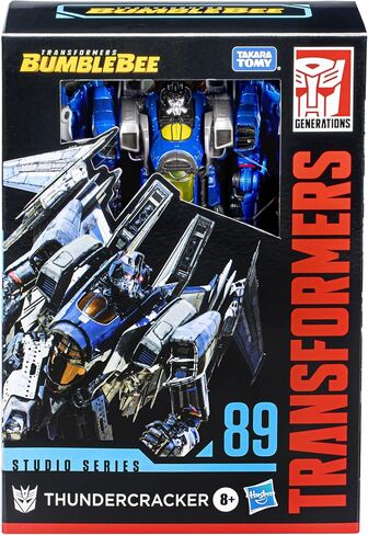 Transformers Toys Studio Series 89 Voyager Class Bumblebee Thundercracker Action Figure - Ages 8 and Up, 6.5-inch in Saudi Arabia