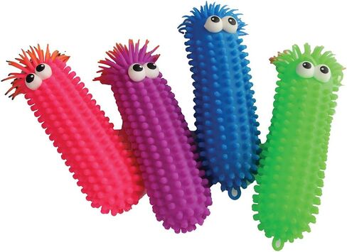 Constructive Playthings Knobby Puffer Squeeze Toys, Assorted Colors (Set of 6) in Saudi Arabia
