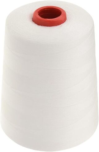 Othmro Polyester Sewing Thread 40S Serger Machine Thread 8000 Yards Each Spools Embroidery Thread Connecting Serger Thread for DIY Sewing Machine and Hand Repair Works White in Saudi Arabia
