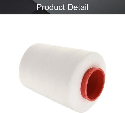 Othmro Polyester Sewing Thread 40S Serger Machine Thread 8000 Yards Each Spools Embroidery Thread Connecting Serger Thread for DIY Sewing Machine and Hand Repair Works White in Saudi Arabia