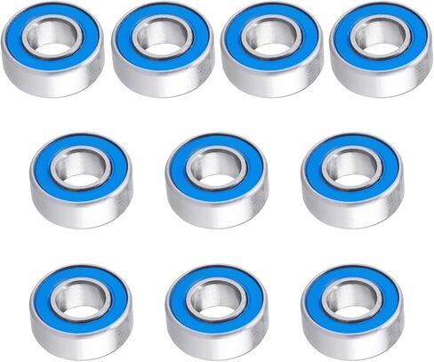 High Performance Professional RC Ball Bearings 10pcs for Traxxas Arrma Axial HPI Team Associated Losi Redcat Racing RC Cars Trucks Models (10x15x4mm) in Kuwait