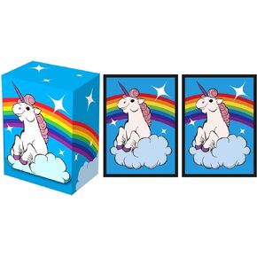 Legion Supplies Deck Box and 100 Rainbow Unicorn Deck Protector Sleeves in Kuwait