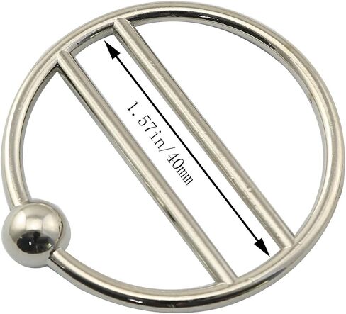 JCBIZ 4PCS Round Circle Scarf Ring Scarves Waist Buckle Silk Clasp Clips Clothing Ring Wrap Holder Fashion Decorative Accessories for Neckerchief T-Shirt Shawl in Saudi Arabia