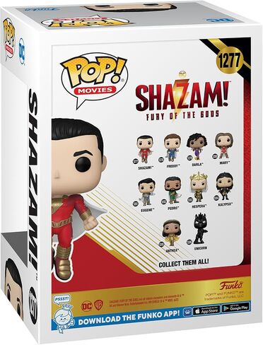 Funko Pop! Movies: Shazam! Fury of The Gods - Shazam with Chase (Styles May Vary) in Saudi Arabia