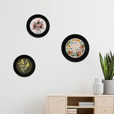 اوبرلي اطار خشبي للتطريز مقاس 6 انش، اطار تطريز بغرز متقاطعة دائرية، اطار عرض تطريز خشبي للحرف اليدوية والخياطة والحلي المنزلية in Kuwait