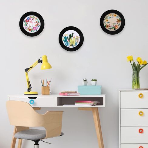 اوبرلي اطار خشبي للتطريز مقاس 6 انش، اطار تطريز بغرز متقاطعة دائرية، اطار عرض تطريز خشبي للحرف اليدوية والخياطة والحلي المنزلية in Kuwait