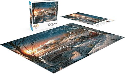 Buffalo Games - Terry Redlin - Almost Home - 1000 Piece Jigsaw Puzzle for Adults Challenging Puzzle Perfect for Game Nights - 1000 Piece Finished Size is 26.75 x 19.75 in Saudi Arabia