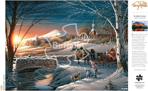 Buffalo Games - Terry Redlin - Almost Home - 1000 Piece Jigsaw Puzzle for Adults Challenging Puzzle Perfect for Game Nights - 1000 Piece Finished Size is 26.75 x 19.75 in Saudi Arabia