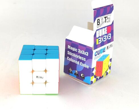 Magic Cube 3x3x3 Stickerless Colored Cube, Ref. No. BOT-TO-0002 in Saudi Arabia