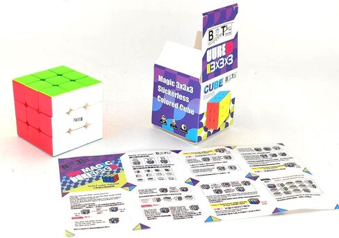 Magic Cube 3x3x3 Stickerless Colored Cube, Ref. No. BOT-TO-0002 in Saudi Arabia