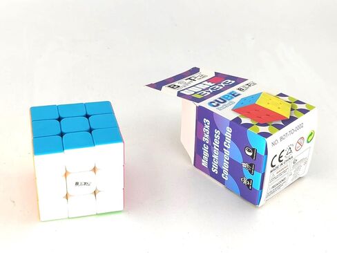 Magic Cube 3x3x3 Stickerless Colored Cube, Ref. No. BOT-TO-0002 in Saudi Arabia