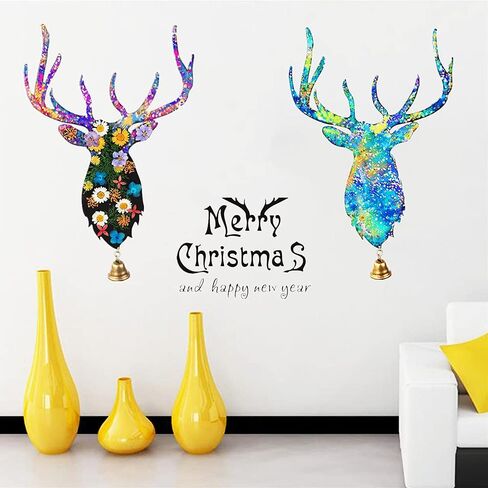 رأس الغزلان الراتنج العفن عيد الميلاد الغزلان قرون سيليكون قوالب الحيوان رئيس إيبوكسي الصب العفن للتعليق على الحائط جبل ديكور diy مجوهرات الفن الحرفية صنع مجموعة in Kuwait