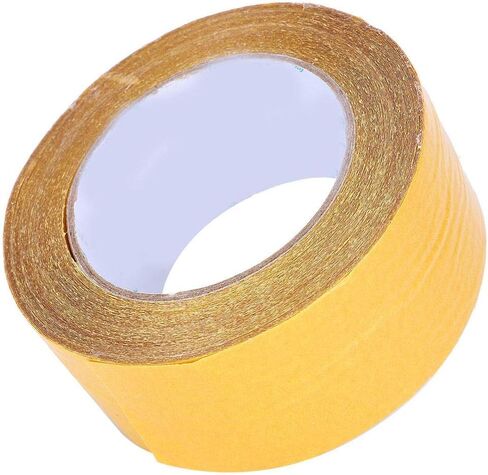 JADPES xianshi 65.6ft Easy to Operate Strong Double-Sided Mesh Tape, Self Adhesive Tape, Daily Life for Beginner Professional Craft Man Family DIY Leather Craft Leather(50MM*20m) in Saudi Arabia