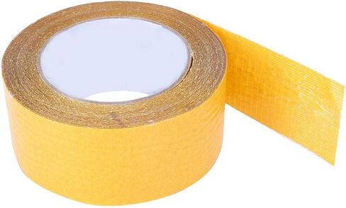JADPES xianshi 65.6ft Easy to Operate Strong Double-Sided Mesh Tape, Self Adhesive Tape, Daily Life for Beginner Professional Craft Man Family DIY Leather Craft Leather(50MM*20m) in Saudi Arabia
