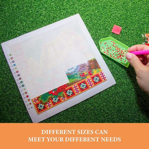 Patelai 200 Pcs Diamond Painting Release Paper 16 x 12 cm, 15 x 10 cm Diamond Painting Cover Replacement Double-Sided Non-Stick Cover 5D Accessories for Adult(15 x 10 cm) in Saudi Arabia