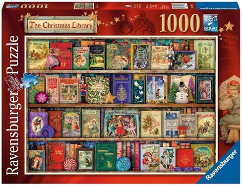 Ravensburger The Christmas Library, 1000pc Jigsaw Puzzle in Saudi Arabia